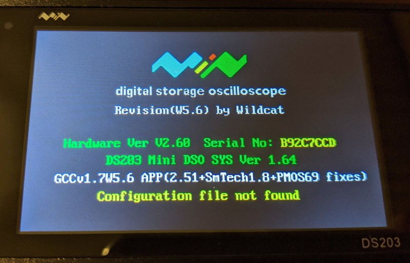 spec with new firmware